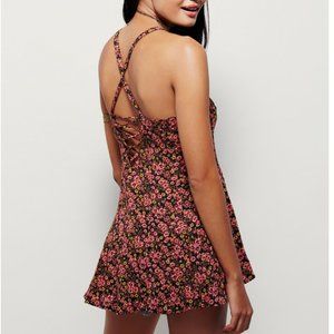 Free People X Jenais Floral Bustier Tank Tunic M